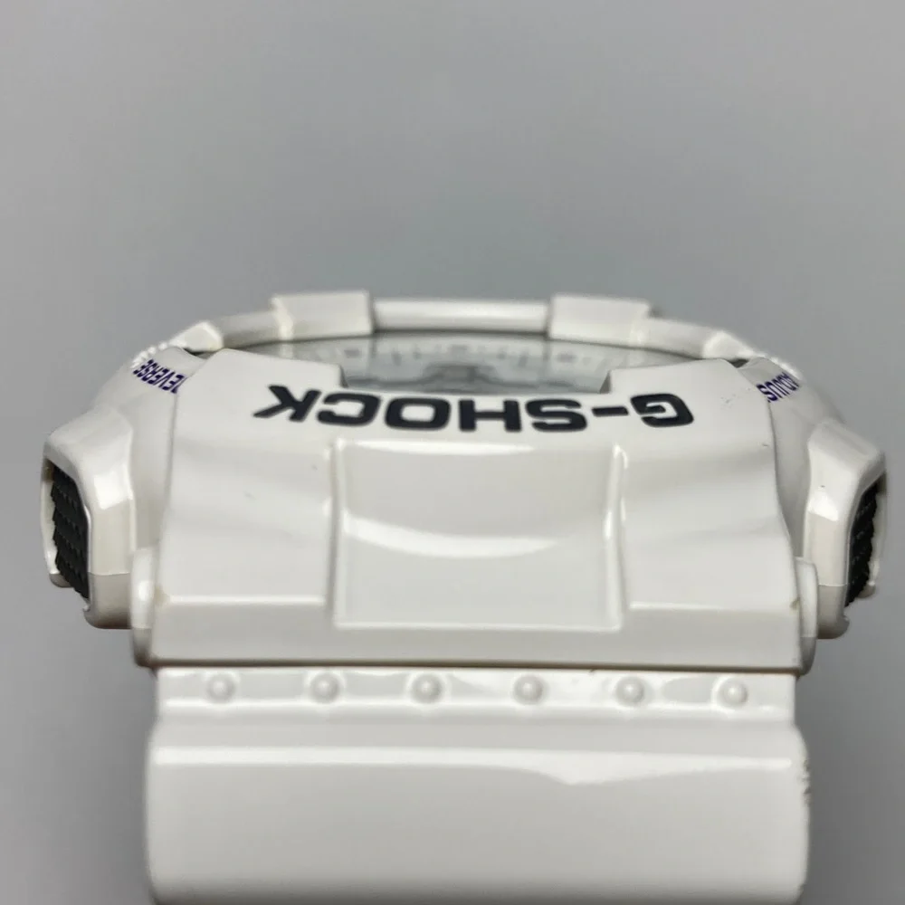 Casio Gshock GA-100A, glossy white gray purple colorway, new battery, full kit